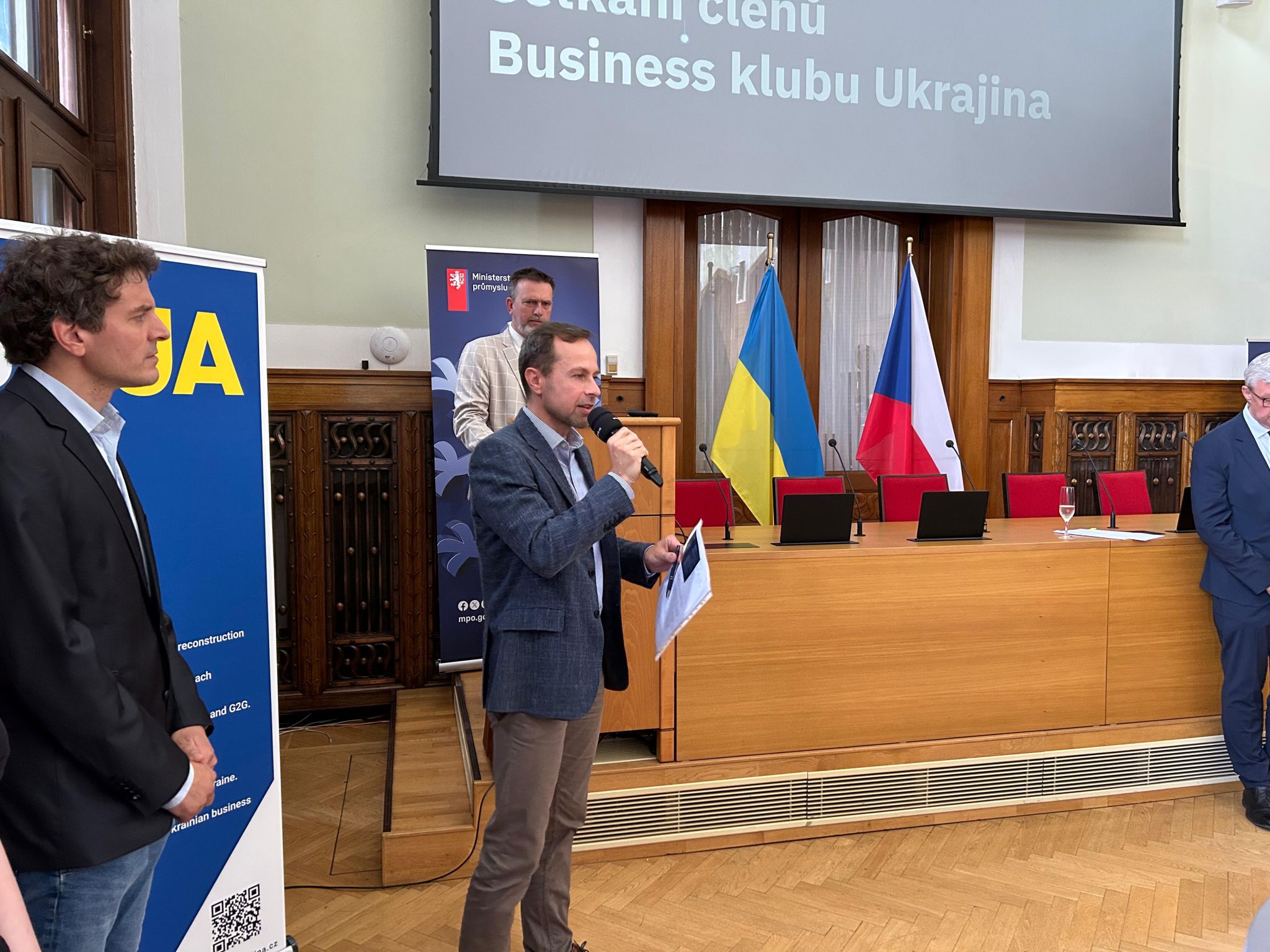 Setkání Business klubu Ukrajina na Ministerstvu průmyslu a obchodu ČR